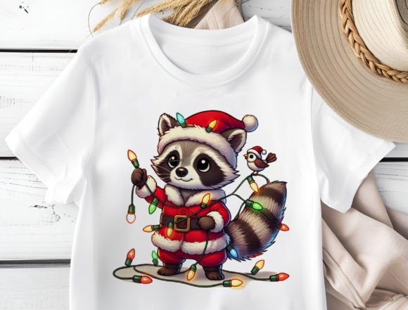 Download Christmas Raccoon Digital Download Png - Digital download Collection